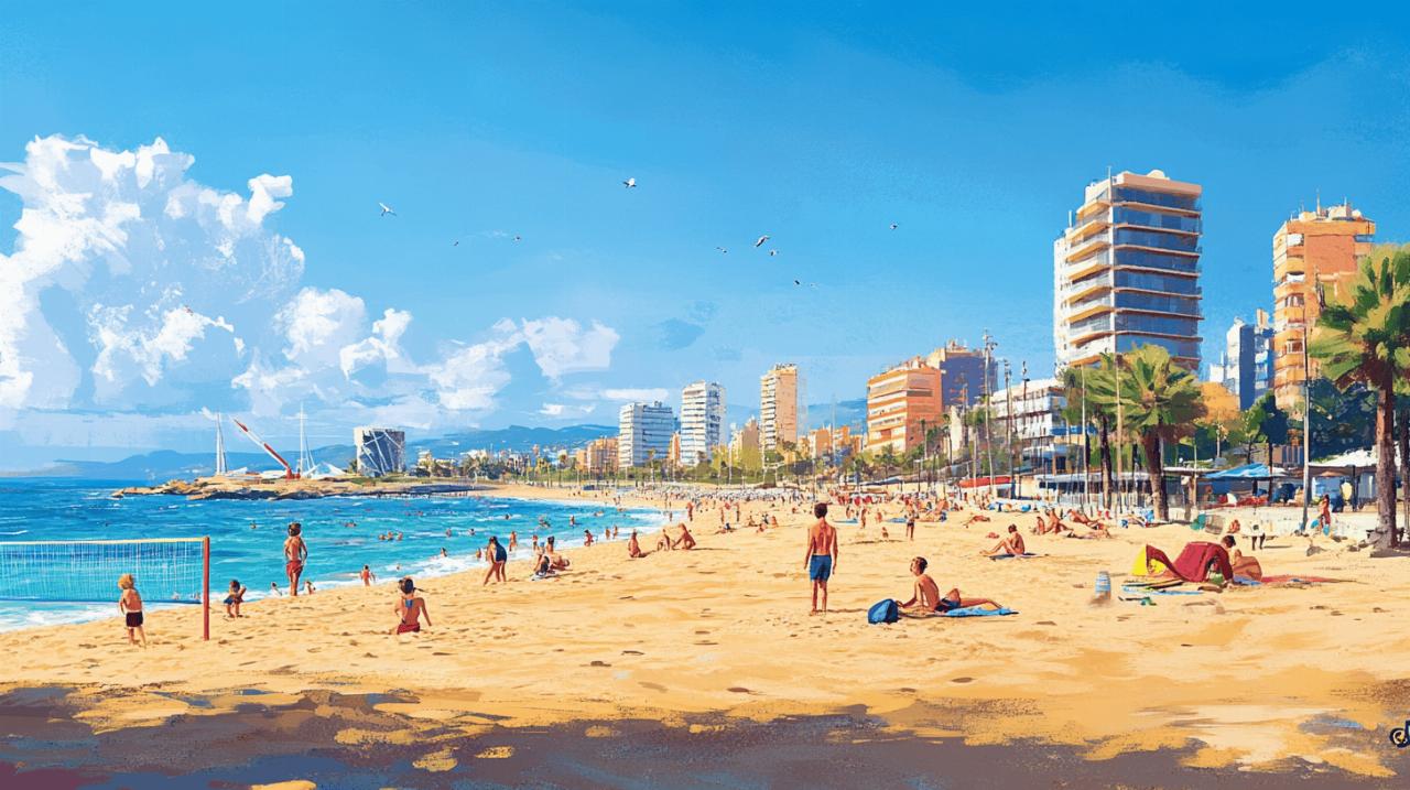 Platja de Riells : La plage urbaine incontournable de la Costa Brava